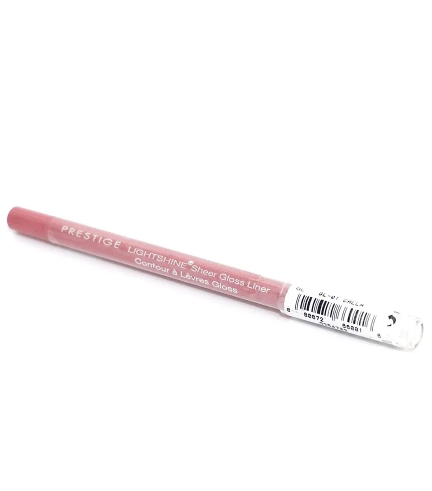 Prestige Lightshine Sheer Gloss Liner ~ GL-01 Calla ~ Full Size [NWOB Sealed] - Image 1 of 4