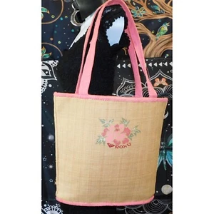 Vintage Roxy Woven Straw Tote - Picture 1 of 10