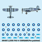 Trumpeter 06405 1/350 Prepainted Aircraft Fit for Aircraft Carrier F4U-4 Corsair