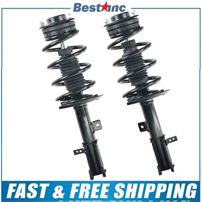 Front Pair (2) Complete Strut Assembly for 2008 2009 2010 Chrysler Sebring Foto 1 de 4