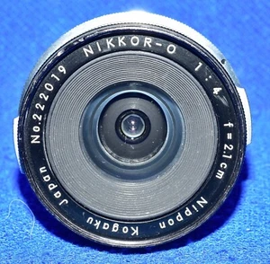 NIKKOR-O 2.1CM F:4 VINTAGE LENS FOR NIKON F 1960 - Picture 1 of 11