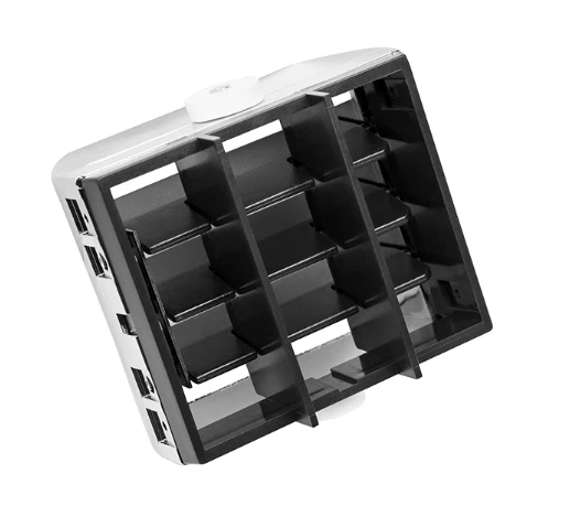 Chevrolet Chevelle 1970, El Camino; deflector de aire de ventilación lateral; cromo/negro; nuevo Foto 1 de 1