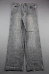 Pantalones de mezclilla para hombre American Studios gris relajado talla 32x32 (medidas 31x30) - Imagen 1 de 7