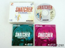 Snatcher PC Engine CD Japanese Import Japan JP Kojima Konami US Seller B