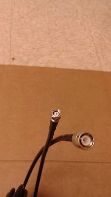 US MADE  SMA plug to TNC  plug coax Cable LMR-240 (LSR-240)  25 FT - Image 1 of 2