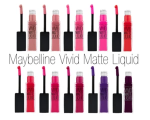 Maybelline Vivid Matte Liquid Lip Color  You Pick Color Shade Brand New - Picture 1 of 1