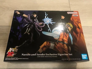 Bandai Naruto and Sasuke exclusive figurine set 20th anime anniversary version - Picture 1 of 2