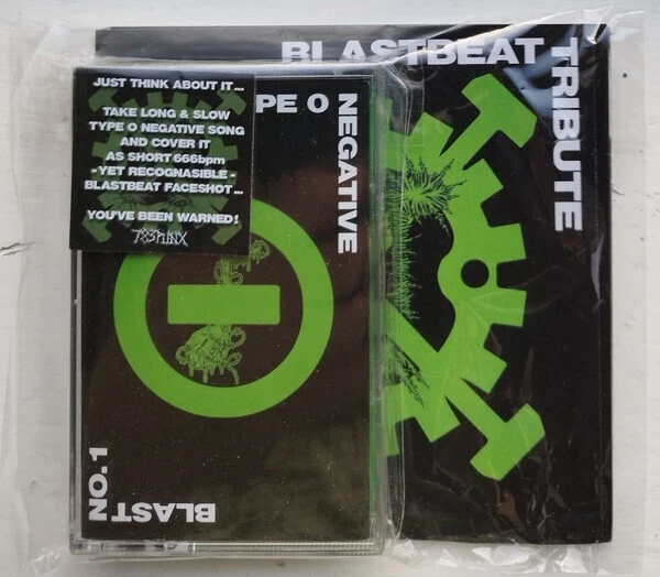 V/A ‎– Blastbeat Tribute To Type O Negative - Blast No. 1 Deluxe cassette - New - Image 1 of 1