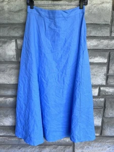 Alexia Admor Blue Midi Skirt Size 6  - Picture 1 of 3
