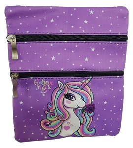 Kinder Handtasche Einhorn Violett - Kindertasche Einhorntasche - Picture 1 of 5