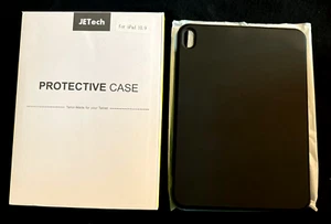 iPad 10 JETech Magnetic Folio Case (10.9 in, 2022 Model), Auto Wake/Sleep Black - Picture 1 of 4