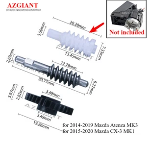 Wing Side View Mirror Folding Motor Gears Kit for Mazda Atenza MK3 Mazda CX-3 - Picture 1 of 10