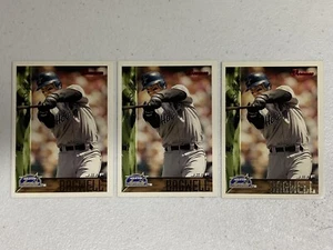 Lot of 3 1995 Bowman #279 JEFF BAGWELL Astros HOF - Picture 1 of 2