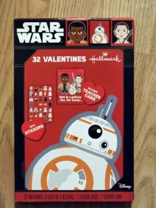 Star Wars valentine cards RARE UNOPENED - Picture 1 of 1