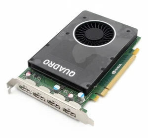 Nvidia Quadro M2000 4GB GDDR5 PCIe 4-Port Video Graphics Card 128BIT 768MHZ - Picture 1 of 5
