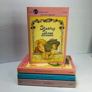 VTG SHOE SERIES by Noel Streatfeild Lot of 4 PB Books Ballet, Skating (1979-84) - Picture 1 of 17