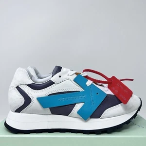 Off White HG Zapatillas de Corredor Para Mujer Talla 41 EU/11 US Blanco Azul - Imagen 1 de 9