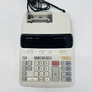 Sharp EL-2192R Electric Desktop Printing Calculator TESTED WORKS - Picture 1 of 16