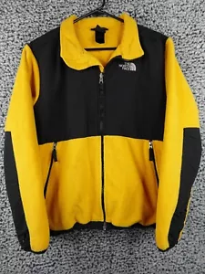 Vintage The North Face Jacket Denali Fleece Yellow 90s Yellow Sz XL Boys (18/20) - Picture 1 of 15