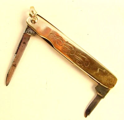 14K GOLD PEN KNIFE JOSTENHOLM c.1900 - Image 1 of 4