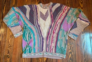 Vintage Coogi Australia Sweater Tag Medium Possibly Fit Large See Measurements - Picture 1 of 7