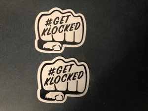 KLOCK WERKS RACING GET KLOCKED 2 PC SET LUCAS OIL DAKAR BITD BAJA 1000 - Picture 1 of 1