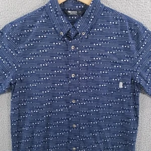 Outdoor Research Rooftop Shirt Mens Small Blue Outdoor Hiking Camping Casual - Picture 1 of 12