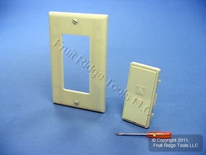 Leviton Ivory Color Change Conversion Kit for DHC 1 Address Controller DRK1D-I - Picture 1 of 6