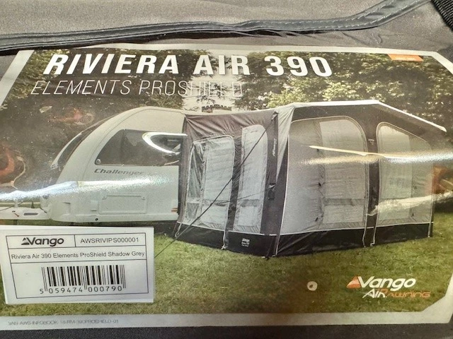 Vango Riviera Air 390 Elements ProShield aufblasbares Reisevorzelt - Bild 1 von 1
