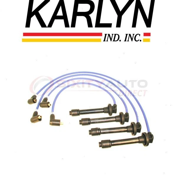 Karlyn Spark Plug Wire Set for 1997-1999 Acura CL - Ignition Plugs Coils  wa Foto 1 de 4