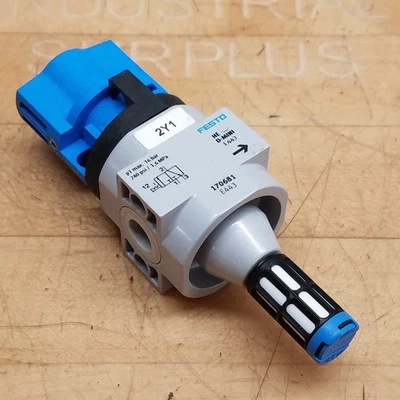 Válvula de supresión neumática Festo HE-D-MINI P1 Max: 16 BAR 230 PSI 1,6 Mpa Foto 1 de 4