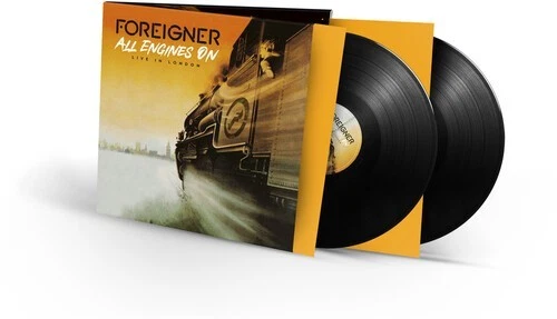 Foreigner ALL ENGINES ON - LIVE IN LONDON New Sealed Black Vinyl Record 2 LP - Image 1 of 1