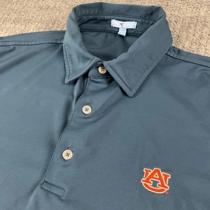 Gen türkis Poloshirt Herren Large Auburn University blau Performance Freizeit Golf - Bild 1 von 13