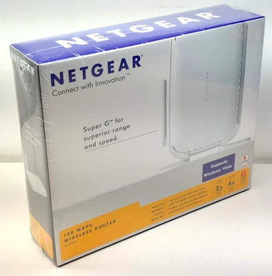 Netgear Super G 108 Mbps Wireless Router WGT624 - Image 1 of 4