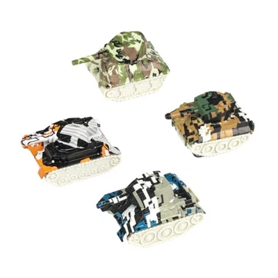 4 Carri Armati Corazzati in Scala 1:76 per Regali di Compleanno per Bambini - Immagine 1 di 4