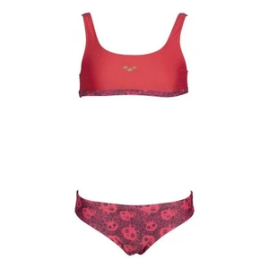 Arena Girls Swimsuit Meryl Top Two Pieces Bikini Set, Red, D 116 - Picture 1 of 2