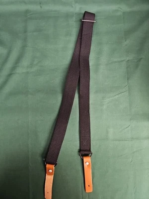 SKS & Russian Military Surplus Style Rifle Sling 🇷🇺 NEW Web w/ Leather straps  - Image 1 of 4