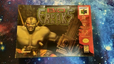 RARE New Sealed N64 NINTENDO 64 - BIO FREAKS - RARE Sealed New - Image 1 of 4