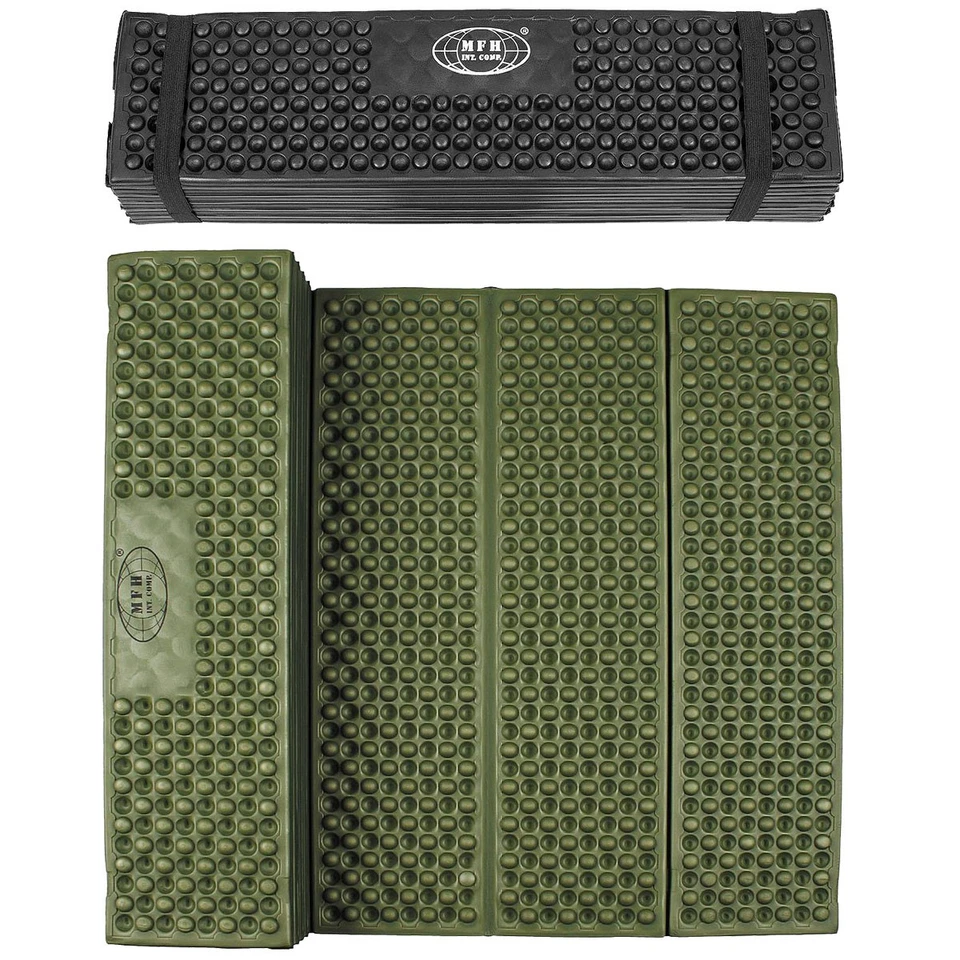 FOX Outdoor Thermomatte faltbar Isomatte Camping Unterlage BW Matte Faltmatte - Bild 1 von 1