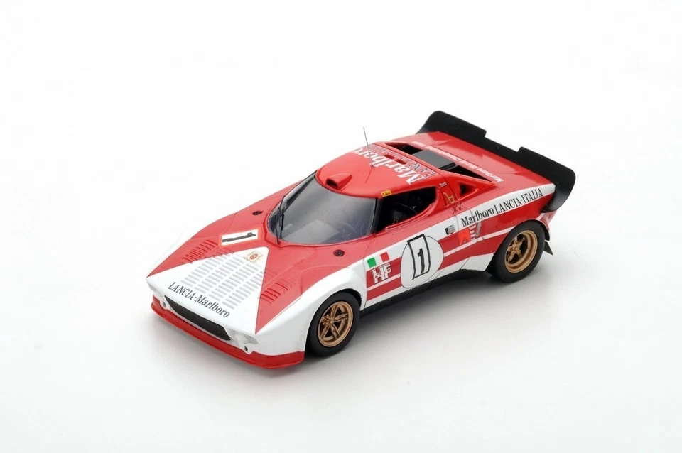 1/43 LANCIA STRATOS #1 WINNER TARGA FLORIO 1974 BALLESTRIERI SPARK 43TF74 RARE - Immagine 1 di 1
