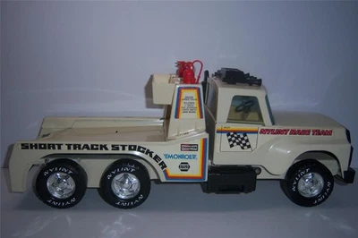 Camión Nylint Race Team años 70 con caja de herramientas y rociadores contra incendios 15 1/2" de largo Foto 1 de 4