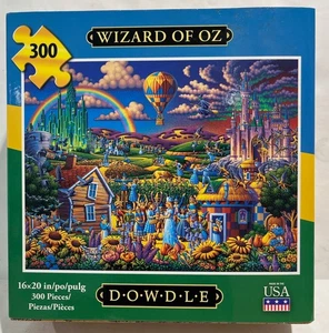 Rompecabezas Dowdle 300 piezas Mago de Oz EE. UU. Nuevo - Imagen 1 de 4