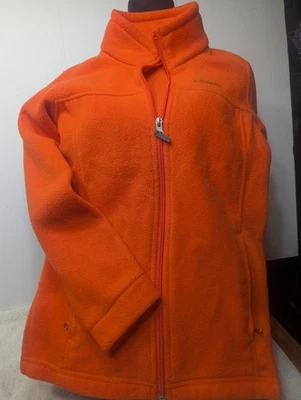 Pullover Columbia naranja niños talla mediana 10-12 Foto 1 de 4