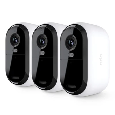 Arlo VMC3350-100NAR Essential 2nd Gen 2K, 3-cam, White - Certified Refurbished - Image 1 of 4