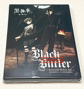 Black Butler: Emerald Witch Arc (Season 5) ~ English Audio & Subtitle ~ NEW DVD - Foto 1 di 4