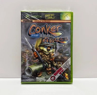 Asian English Conker: Live & Reloaded Original Xbox Asia NTSC-J New Sealed - Image 1 of 4