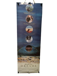 Akira Kurosawa DREAMS Movie Poster Original 1990 Video Store Promo 11 x 30 - Bild 1 von 7