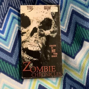 Zombie Chronicles VHS Horror Anthology Brain Damage Films - RARE ๐ OOP! EUC!! - Picture 1 of 2