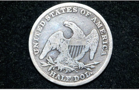 1838 p Capped Bust Half Dollar ** VG+ Cover