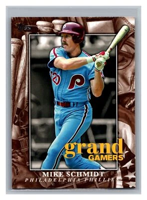 2024 Topps Grand Gamers Mike Schmidt #GOG-5 - Image 1 of 2